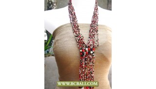 Layered Necklace Beading Fashion
